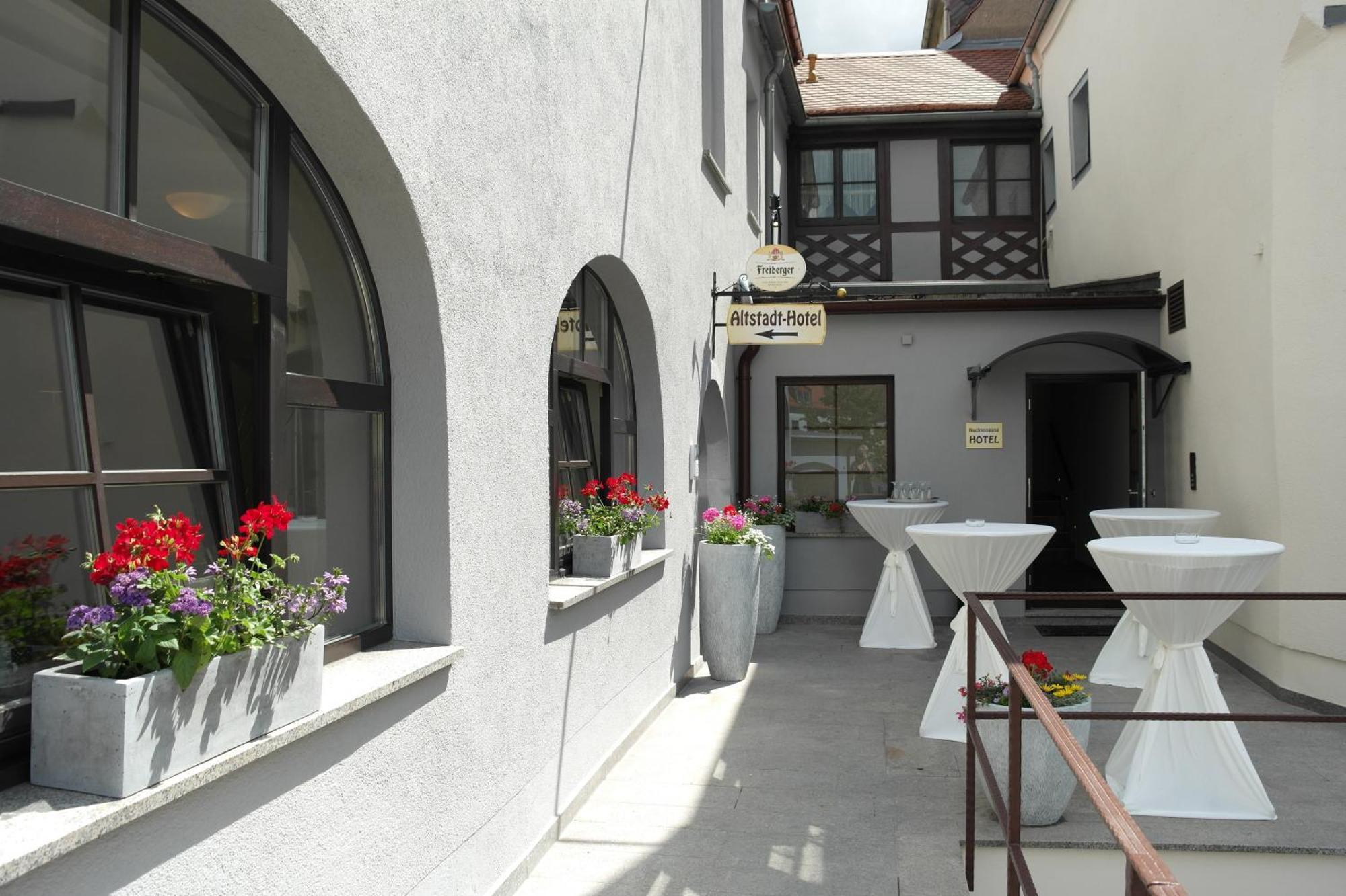 Altstadt-Hotel Freiberg Exterior foto